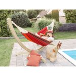 Hamac en coton br�silien avec sac de rangement paradiso
