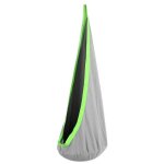 Hamac balanoire gris - 160 x 57 cm - jusqu' 80 kg