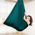 Hamac de balanoire pour enfants, hamac d'intrieur lastique, balanoire sensorielle, idal pour l'intgratio ...