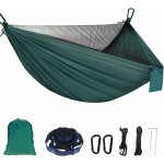 Hamac de camping hamac avec moustiquaire 300 kg capacit de charge hamac 2 personnes nylon respirante ...