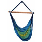 Hamac chaise mexicain bleu