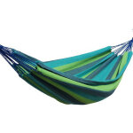 Hamac double pour 2 personnes bleu et vert Hamac double pour 2 personnes bleu et vert