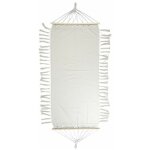 Hamac avec franges 'sumatra' 90x285cm beige