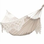 Hamac de jardin en coton doux avec sac  dos, idal pour le jardin, le porche, les voyages, le camping?21. ...