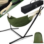 Hamac lake avec support double hamac pour 2 personnes - cadre stable capacité de charge 200kg indoor ... Hamac lake avec support double hamac pour 2 personnes - cadre stable capacité de charge 200kg indoor ...