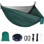 Hamac avec moustiquaire de camping 300 kg capacit� de charge, respirante, portatifs, nylon � parachute ...