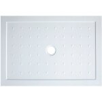Ondee - zen - receveur de douche - beton - 160x80cm - blanc