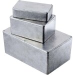 Hammond electronics - botier universel 1590ubk aluminium moul sous pression noir 120 x 120 x 59 1 pc(s) ...