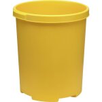 Han - corbeille � papier klassik xxl 1836 - 15 50 l (� x h) 430 mm x 490 mm polypropyl�ne jaune 1 pc(s) ...