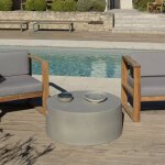 Macabane - hector - table basse ronde 79x79cm béton Macabane - hector - table basse ronde 79x79cm béton