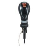 Hanbing - pommeau de levier de vitesse manuel 6 vitesses avec led, compatible opel, buick, excelle gt ...
