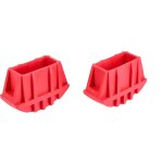 Paire de sabots rouge pour marchepied - hanger - 100210