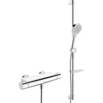 Hansa hansaoptima mitigeur de douche, thermostatique, avec