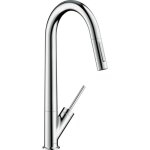 Hansgrohe - axor starck mitigeur cuisine 10821000 avec douchette, chrom