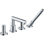 Axor - hansgrohe uno 4 trous pour jante de baignoire,