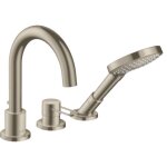 Hansgrohe - axor uno mitigeur de bord de baignoire 3 trous axor Hansgrohe - axor uno mitigeur de bord de baignoire 3 trous axor