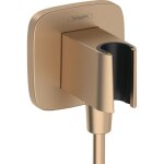 Hansgrohe - fixfit - coude de raccordement avec support, bronze bross 26887140
