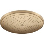 Hansgrohe ? pommeau de douche rainair 280 x 170 mm en bronze bross� ? d�bit 15 l / min � 0, 3 mpa ? montage ...