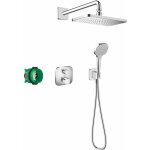 Croma e - set de douche 280, avec thermostat ecostat e encastr, chrome 27953000 - hansgrohe