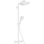 Hansgrohe - croma select s colonne de douche 280 1jet ecosmart avec mitigeur thermostatique blanc mat ...