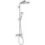 Crometta s colonne de douche 240 1jet, mitigeur mcanique chrom - hansgrohe