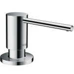 Hansgrohe distributeur de liquide vaisselle a41, rosace ronde, haut. bec 71 mm, chromé 40438000 Hansgrohe distributeur de liquide vaisselle a41, rosace ronde, haut. bec 71 mm, chromé 40438000