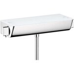 Hansgrohe - ecostat select - mitigeur thermostatique de douche, blanc / chrome 13161400