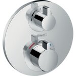 Hansgrohe - ecostat s set de finition pour mitigeur thermostatique encastr� avec robinet d'arr�t et inverseur ...