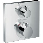 Hansgrohe - ecostat square set de finition pour mitigeur thermostatique encastr� avec robinet d'arr�t ...