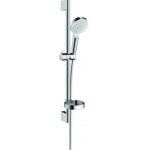 Hansgrohe - crometta set de douche vario avec barre unica'croma 65 cm et porte - savon blanc / chrom� ...