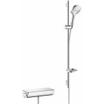 Hansgrohe - ensemble douche raindance select e 120 3 jets + mitigeur thermostatique ecostat select + ...