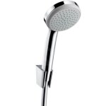 Hansgrohe - ensemble support mural et douchette 1jet avec flexible de douche 125 cm chrom� croma 100