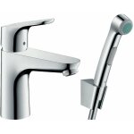 Focus set bidette, bonde push - open chrom - hansgrohe