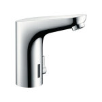 Hansgrohe - focus robinetterie lectronique pour lavabo avec manette de rglage de temprature sur batterie ...