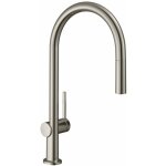 Hansgrohe ? mitigeur monocommande de cuisine 21 cm ? bec extractible ? syst�me sbox pour rangement flexible ...