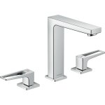 Hansgrohe - mélangeur lavabo 160 3 trous poignée étrier chrome + nettoyant briochin Hansgrohe - mélangeur lavabo 160 3 trous poignée étrier chrome + nettoyant briochin