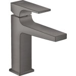 Hansgrohe - metropol mitigeur de lavabo 110 poign�e manette, bonde push - open noir chrom� bross�