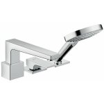 Metropol - mitigeur pour montage sur bord de baignoire, installation 3 trous, chrome 32551000 - hansgrohe ...