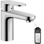 Hansgrohe - mitigeur lavabo vernis blend 70 coolstart avec tirette et vidage chromé + nettoyant briochin ... Hansgrohe - mitigeur lavabo vernis blend 70 coolstart avec tirette et vidage chromé + nettoyant briochin ...
