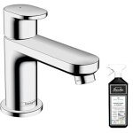 Hansgrohe - mitigeur lave?mains 70 sans tirette ni vidage chrome + nettoyant briochin Hansgrohe - mitigeur lave?mains 70 sans tirette ni vidage chrome + nettoyant briochin