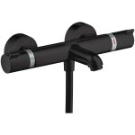 Hansgrohe - mitigeur thermostatique bain / douche ecostat comfort, noir mat 13114670