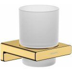 Hansgrohe - addstoris - porte - verre pour brosse à dents et dentrifrice avec support, verre mat / aspect ... Hansgrohe - addstoris - porte - verre pour brosse à dents et dentrifrice avec support, verre mat / aspect ...