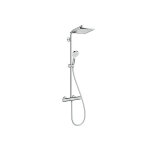 Hansgrohe - showerpipe crometta e 240 set de douche 1 jet, chrome (hg - 27271000) Hansgrohe - showerpipe crometta e 240 set de douche 1 jet, chrome (hg - 27271000)