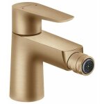 Hansgrohe - talis e - mitigeur de bidet avec tirette de vidage, bronze bross� 71720140