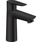 Hansgrohe - talis e mitigeur de lavabo 110, avec tirette et vidage noir mat