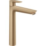 Hansgrohe - talis e - mitigeur de lavabo avec tirette de vidage, bronze bross� 71716140