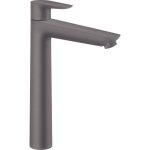 Hansgrohe - talis e - mitigeur de lavabo avec tirette de vidage, noir chrom� bross� 71716340