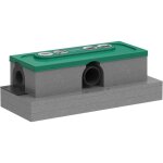 Hansgrohe - ubox universal corps d'encastrement pour caniveau de douche lin�aire pour installation standard ...