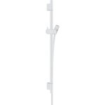 Hansgrohe - unica's - barre de douche 65 cm avec flexible, blanc mat 28632700