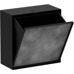 Hansgrohe - xtrastoris rock poubelle, encastr�e, porte carrelable,